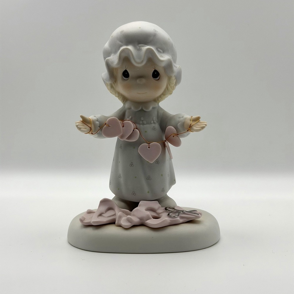 Precious Moments 1983 "You Have Touched So Many Hearts" Figurine Collectible EUC